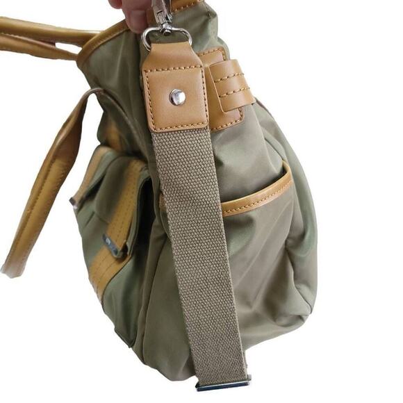 Perry Mackin Zoey Diaper Bag Olive New No Accessories Shoulder Strap Baby - Picture 5 of 13